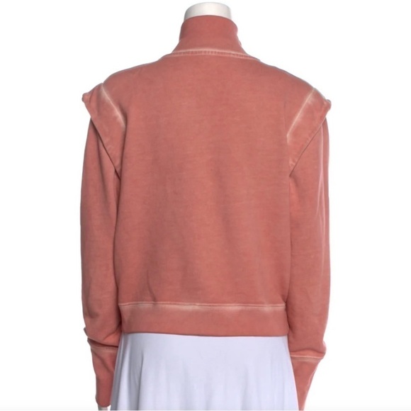 Veronica Beard Rose Quarter Zip Pullover Sweatshirt Size Large Like New - Picture 2 of 7
